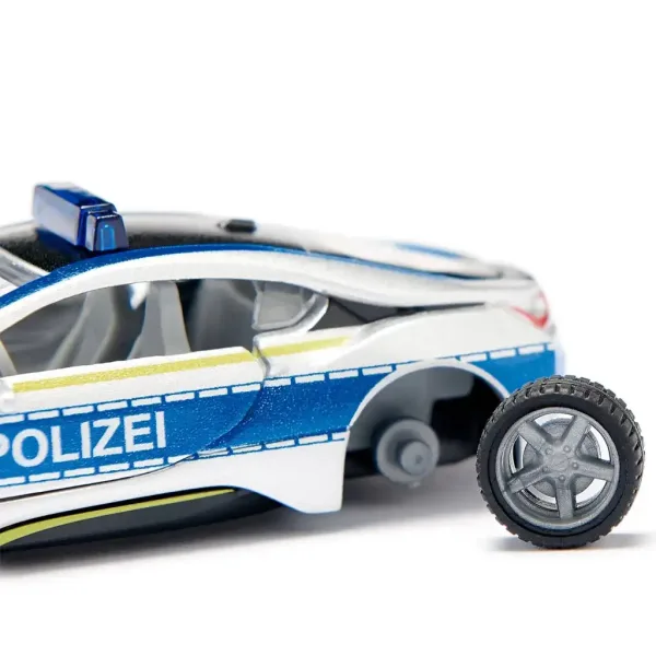 SIKU BMW i8 Polizei Spielzeugauto 1/50 Bild 3