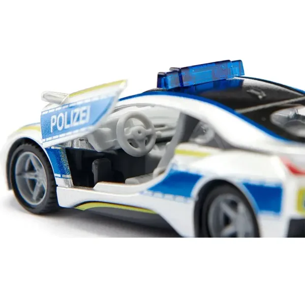 SIKU BMW i8 Polizei Spielzeugauto 1/50 Bild 4