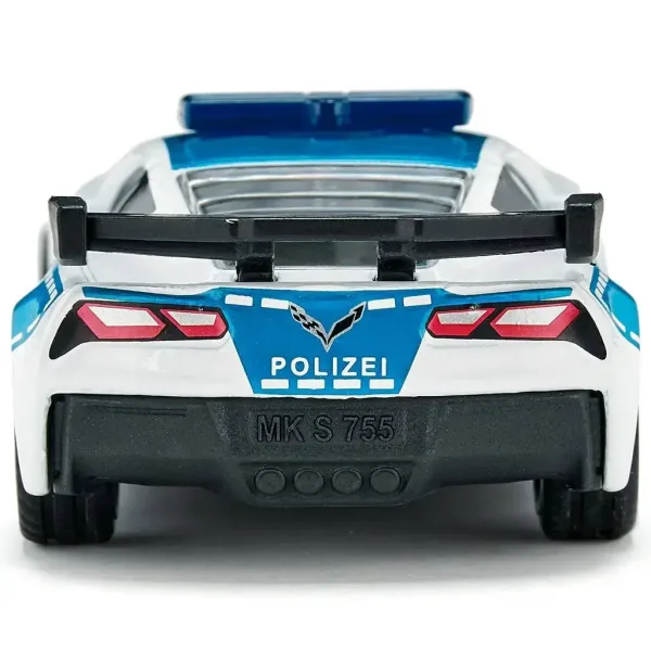 SIKU Chevrolet Corvette ZR1 Polizeiauto 1/64 Bild 4