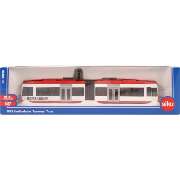 SIKU Städtische rote Straßenbahn 1/87 Bild 2