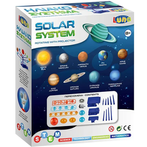 STEM: Wissenschaftliches Spielset – Sonnensystem mit Projektor Bild 2