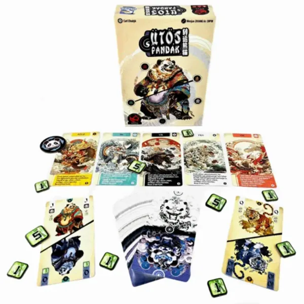 Schlagende Pandas Brettspiel Bild 2
