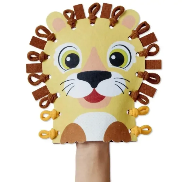 Schlaufe es! Wildtier-Puppenmacher-Kreativspielset - Melissa & Doug Bild 3