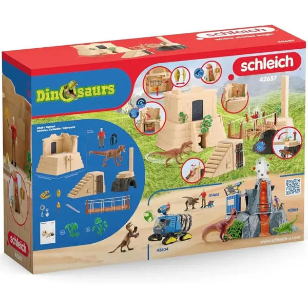 Schleich: Dino Tempel Abenteuer-Set (41657) Bild 2