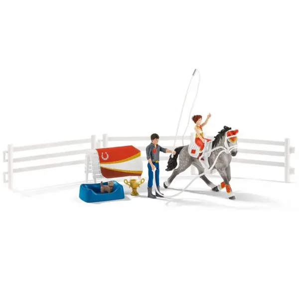 Schleich: Horse Club - Mia Voltigier-Spielset (42443) Bild 2