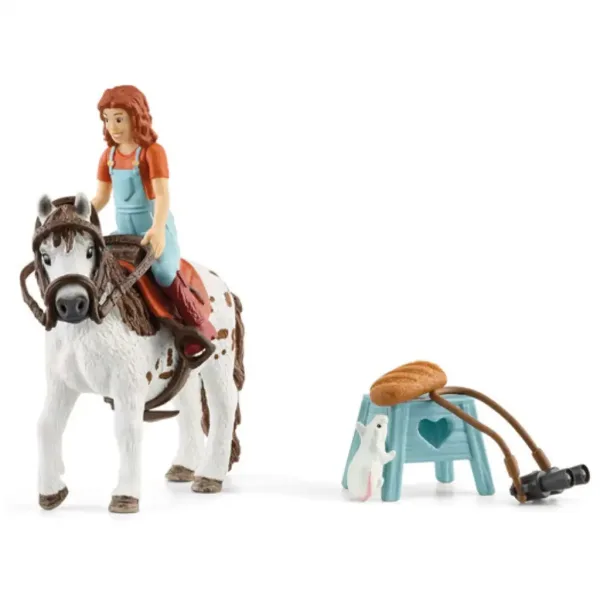 Schleich: Horse Club - Mia und Spotty Spielset mit Pferdefigur (42518) Bild 2