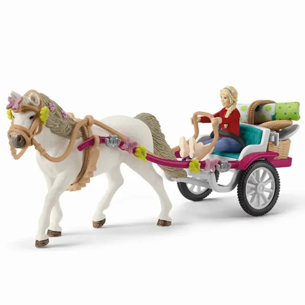 Schleich: Horse Club - Wagen für Pferdeshow mit Picknick Spielset (42467) Bild 5