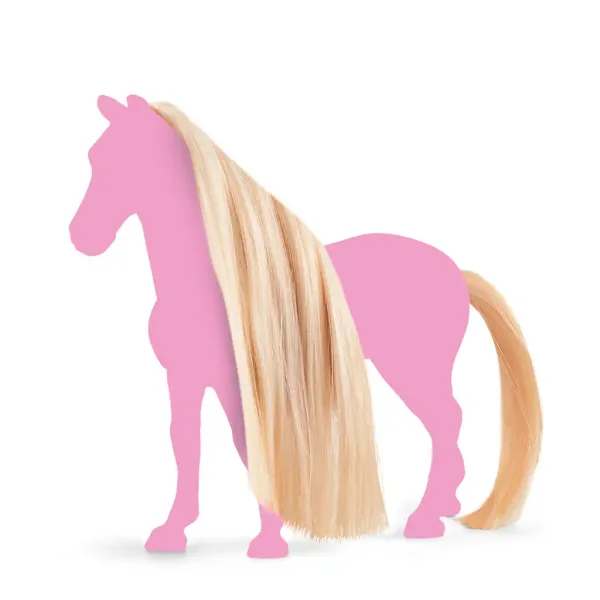 Schleich Horse Club: Sofias Schönheiten - Blonde Mähne und Schweif Zubehörset (42650) Bild 2