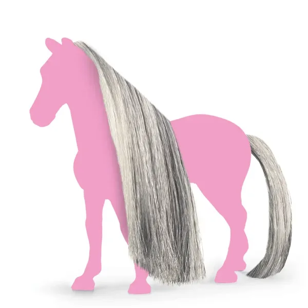 Schleich Horse Club: Sofias Schönheiten - Graue Mähne und Schweif Zubehörset (42652) Bild 2