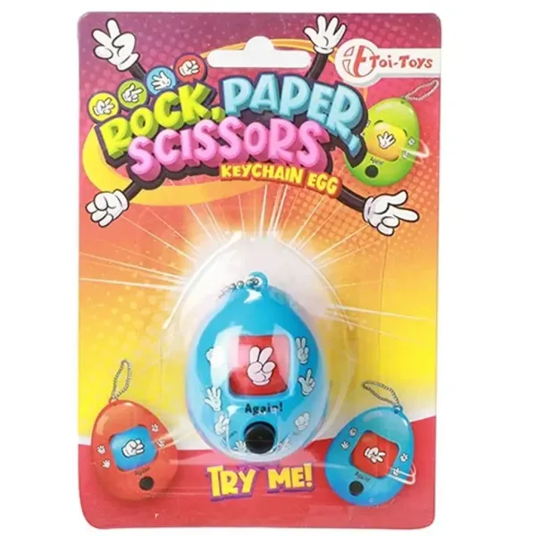 Schlüsselanhänger "Stein, Papier, Schere" in verschiedenen Ausführungen, 1 Stück Bild 3