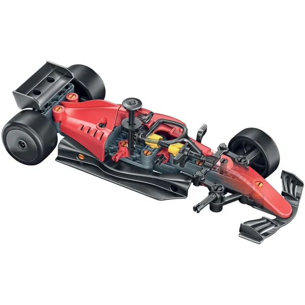 Science & Play: Speed Racer rotes zusammenbaubares Rennauto - Clementoni Bild 3