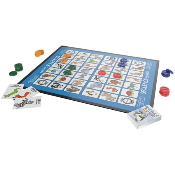 Sequence Junior Brettspiel Bild 2