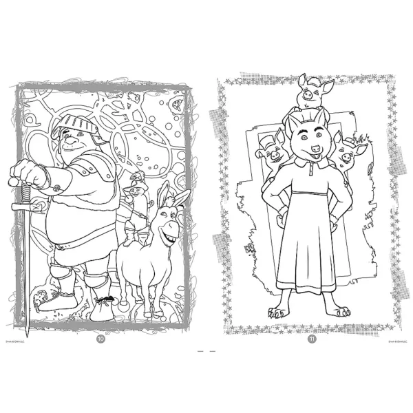 Shrek Malbuch – Trefl Bild 2