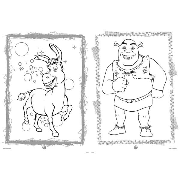 Shrek Malbuch – Trefl Bild 3