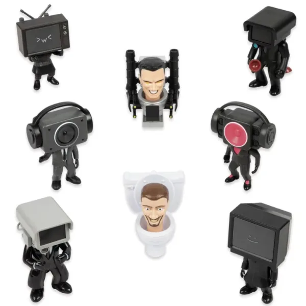 Skibidi Toilet WC Überraschungs-Minifiguren-Set 1 Stück Bild 2