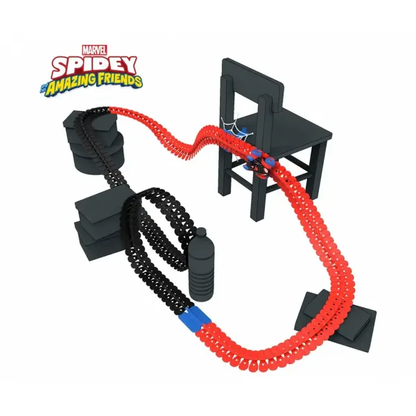 Smoby Spidey FleXtreme Miles Morales Rennstrecken-Set - Simba Toys Bild 2