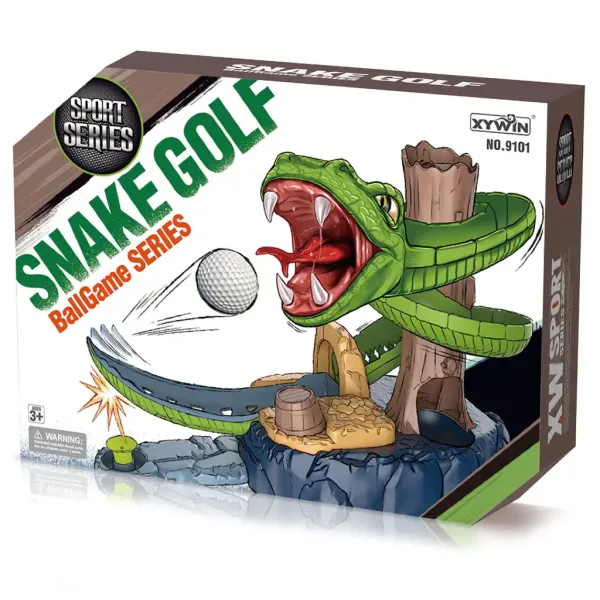 Snake Golf: Schlangen-Minigolf-Set Bild 3