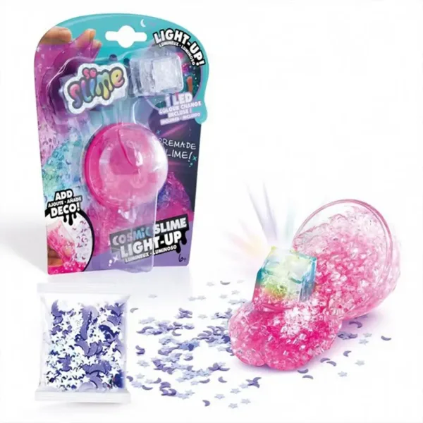 So Slime LED-leuchtender kosmischer Schleim in verschiedenen Varianten Bild 3
