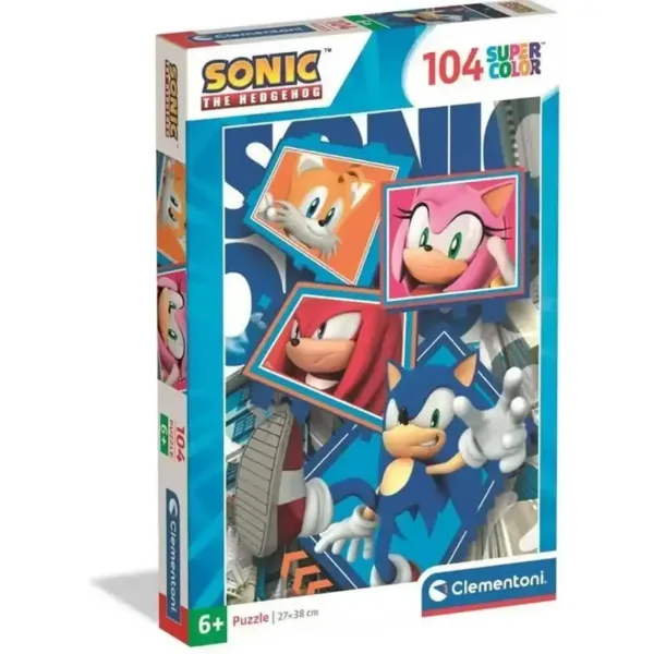 Sonic 104dB Supercolor Puzzle - Clementoni Bild 1