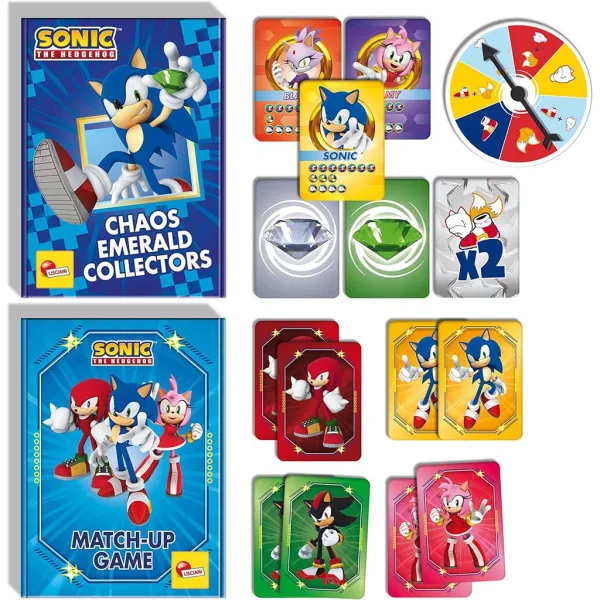 Sonic Kartenspiel im Rucksack - Lisciani Bild 2