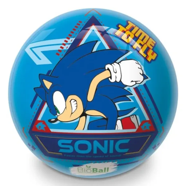 Sonic blauer BioBall Gummiball 23cm - Mondo Toys Bild 2
