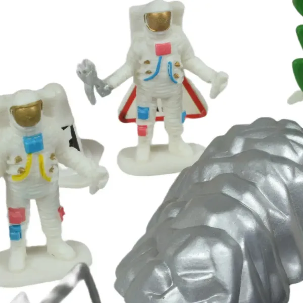Space Team: Weltraum-Spielset mit Fahrzeugen, Satellit und Zubehör Bild 6