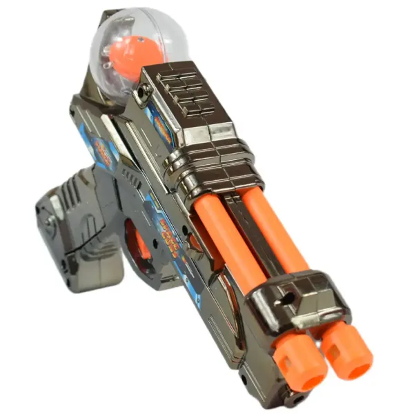 Space Warior: Metallische elektrische Weltraumwaffe mit Licht und Ton 24 cm Bild 3