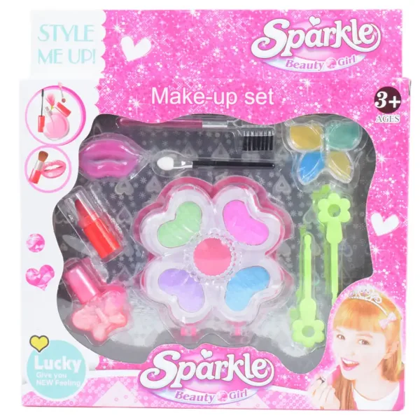 Sparkle Beauty Girl: Schminkset mit Lipgloss und Schminkpalette Bild 5