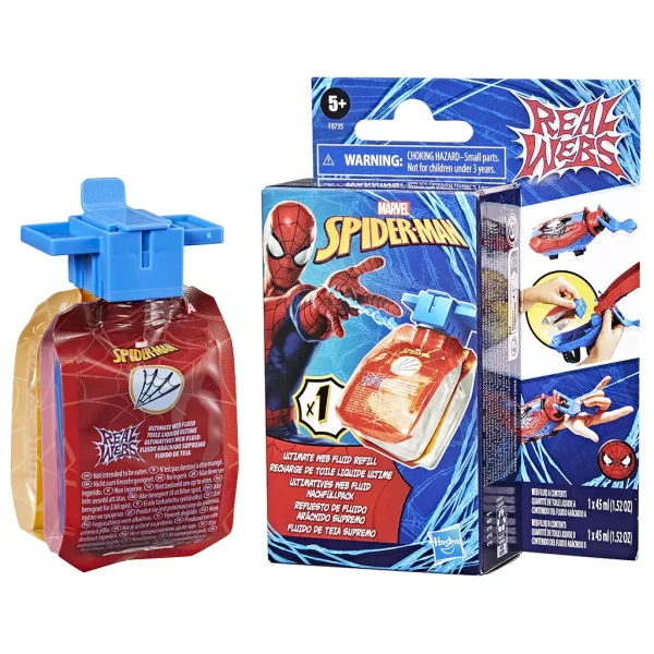 Spider-Man: Real Webs Ultimate Nachfüllflüssigkeit für Netzwerfer - Hasbro Bild 2