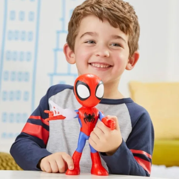 Spider-Man: Spidey und seine fantastischen Freunde Spidey Spielfigur mit Zubehör 23cm - Hasbro Bild 3