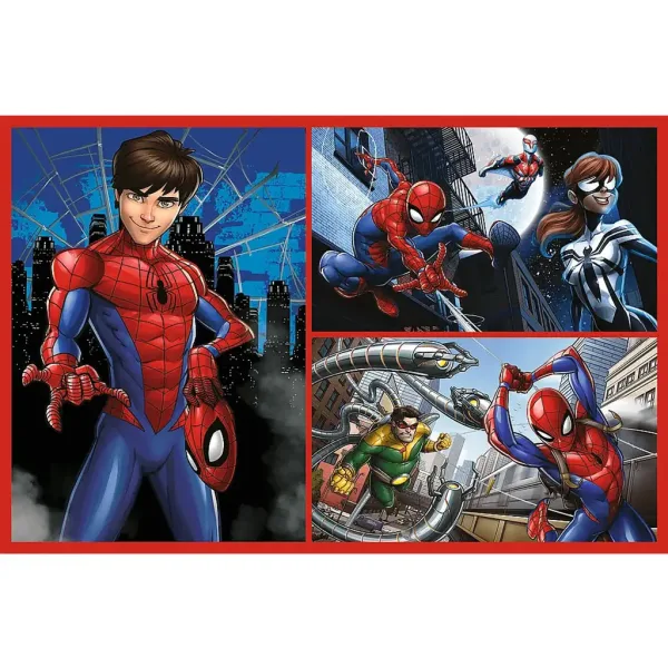 Spider-Man Spinnengeschichten 2x70 Teile Puzzle - Trefl Bild 3