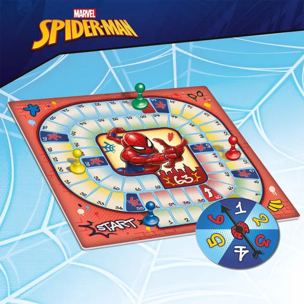 Spiderman Brettspiel im Rucksack – Lisciani Bild 2