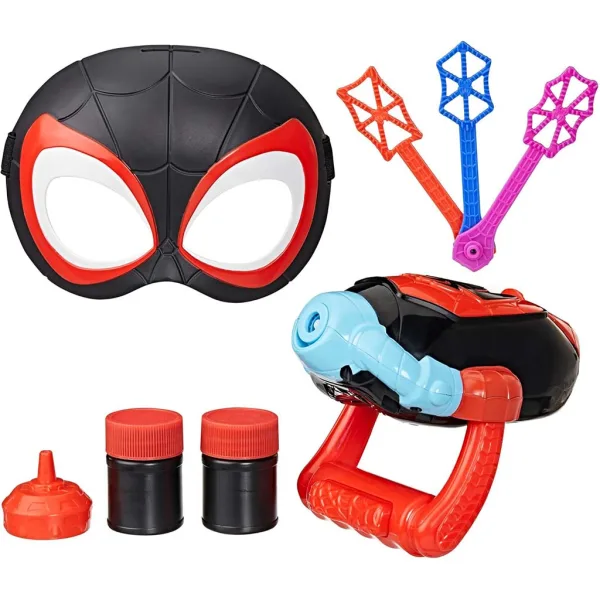 Spidey und seine Super-Freunde: Water-Webs Miles Morales Seifenblasenstab - Hasbro Bild 2