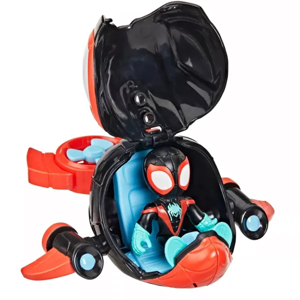 Spidey und seine Super-Freunde: Waterwebs-Figuren und farbwechselnde Fahrzeuge – Spin Dolphin – Hasbro Bild 3