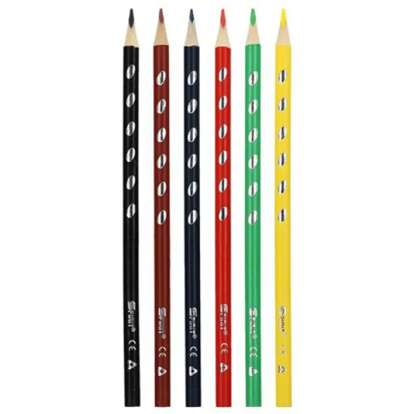 Spirit: Dreieckiger Classic Buntstift 6er-Set Bild 2