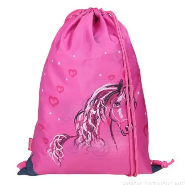 Spirit: Ergonomisches 5-teiliges Schultaschenset mit 3D-Pferdemuster und LED-Beleuchtung 34x22x41cm Bild 7