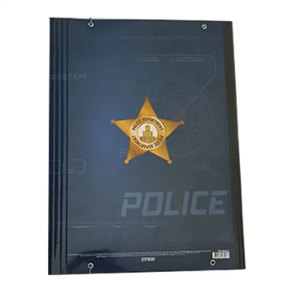 Spirit: Gummimappe mit Polizeilichtern im A4-Format Bild 2