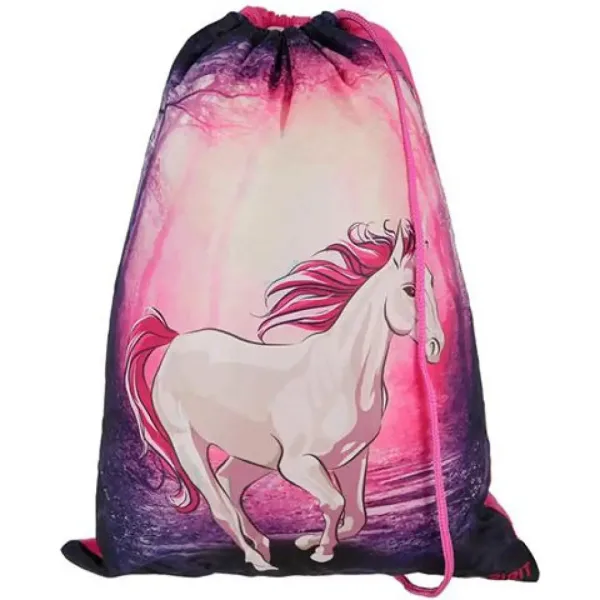 Spirit: Magisches Einhorn 3D-Muster ergonomisches 5-teiliges Schulranzen-Set mit LED-Beleuchtung 34x22x41cm Bild 7