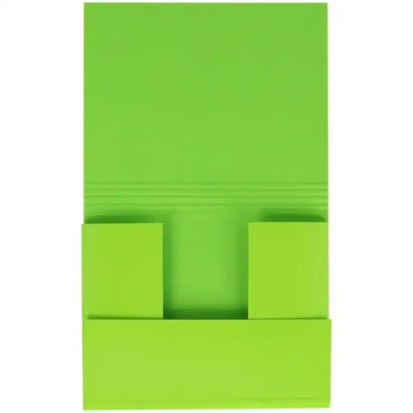 Spirit: Neon grüne Gummiband-Kartonmappe A4 mit 30mm Dicke Bild 2