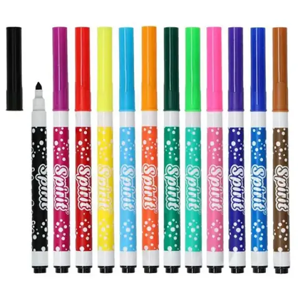 Spirit: Premium-Filzstift-Set in 12 Farben Bild 2