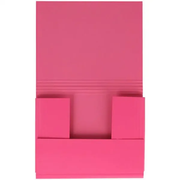 Spirit: Rosa Gummiband-Kartonmappe A4 mit 30mm Dicke Bild 2