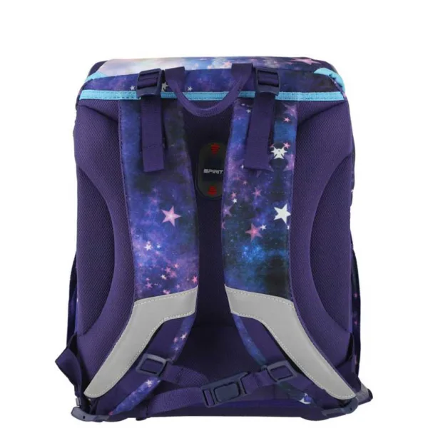 Spirit: Schultasche/Rucksack mit Pegasus-Motiv und Magnetverschluss, 49 x 21 x 40 cm Bild 3
