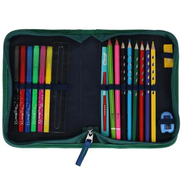 Spirit: Waschbär-LED-Schulranzen, Rucksack 7-teiliges Set Bild 4