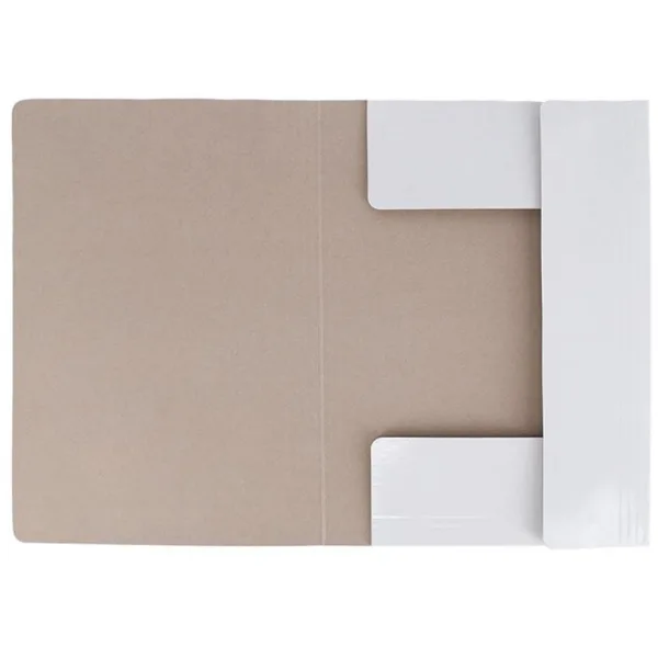 Spirit: weiße Mappe mit Gummiband im A4-Format Bild 2