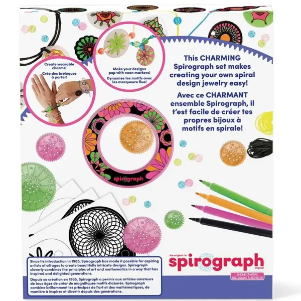 Spirograph: Kreativset für Schmuck zum Aufbügeln Bild 3
