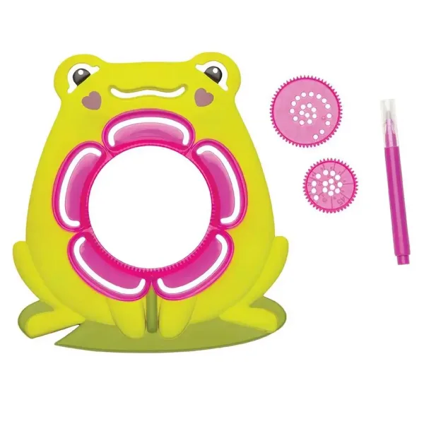 Spirograph: Zeichenfreunde Kreativ-Set - Frosch Bild 2
