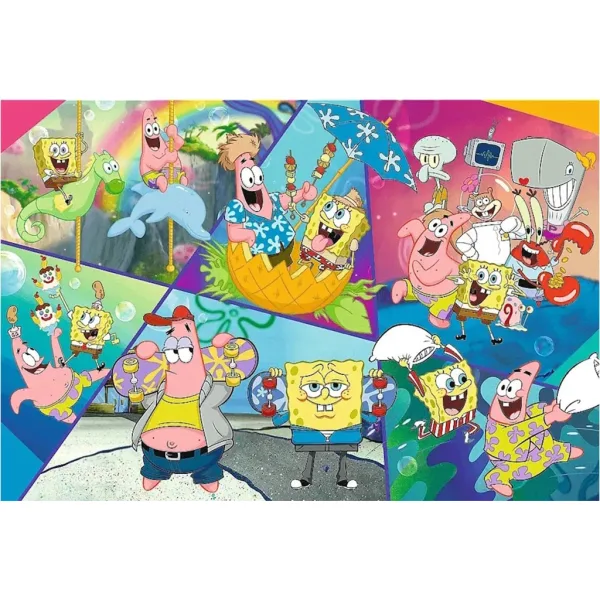 SpongeBob und die Bewohner von Bikini Bottom 300-teiliges Puzzle – Trefl Bild 2