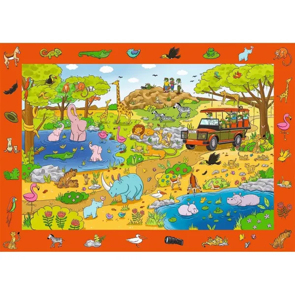 Spy Guy 24-teiliges Puzzle Safari - Trefl Bild 2