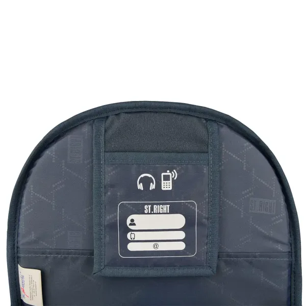 St.Right Black Cats ergonomische Schultasche, Rucksack BP06 45,5x35,5x5,5cm Bild 6