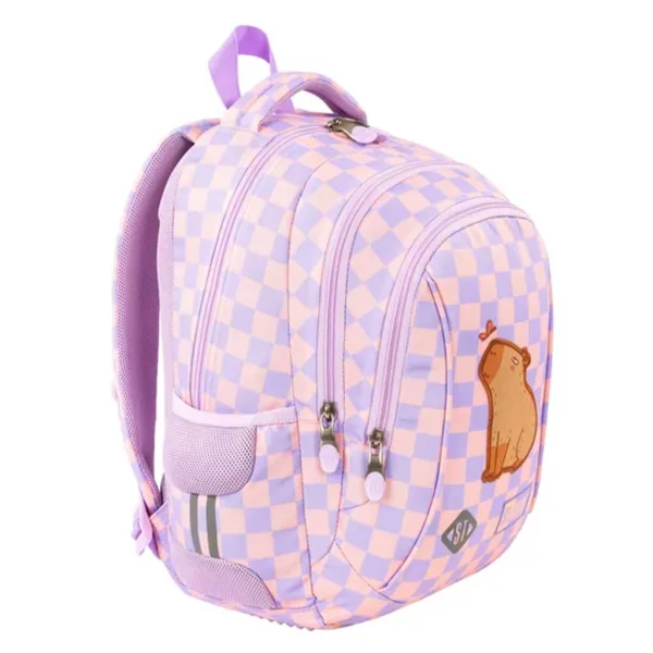 St.Right Chill Capybara Schultasche, Rucksack BP26 39x27x17cm Bild 2